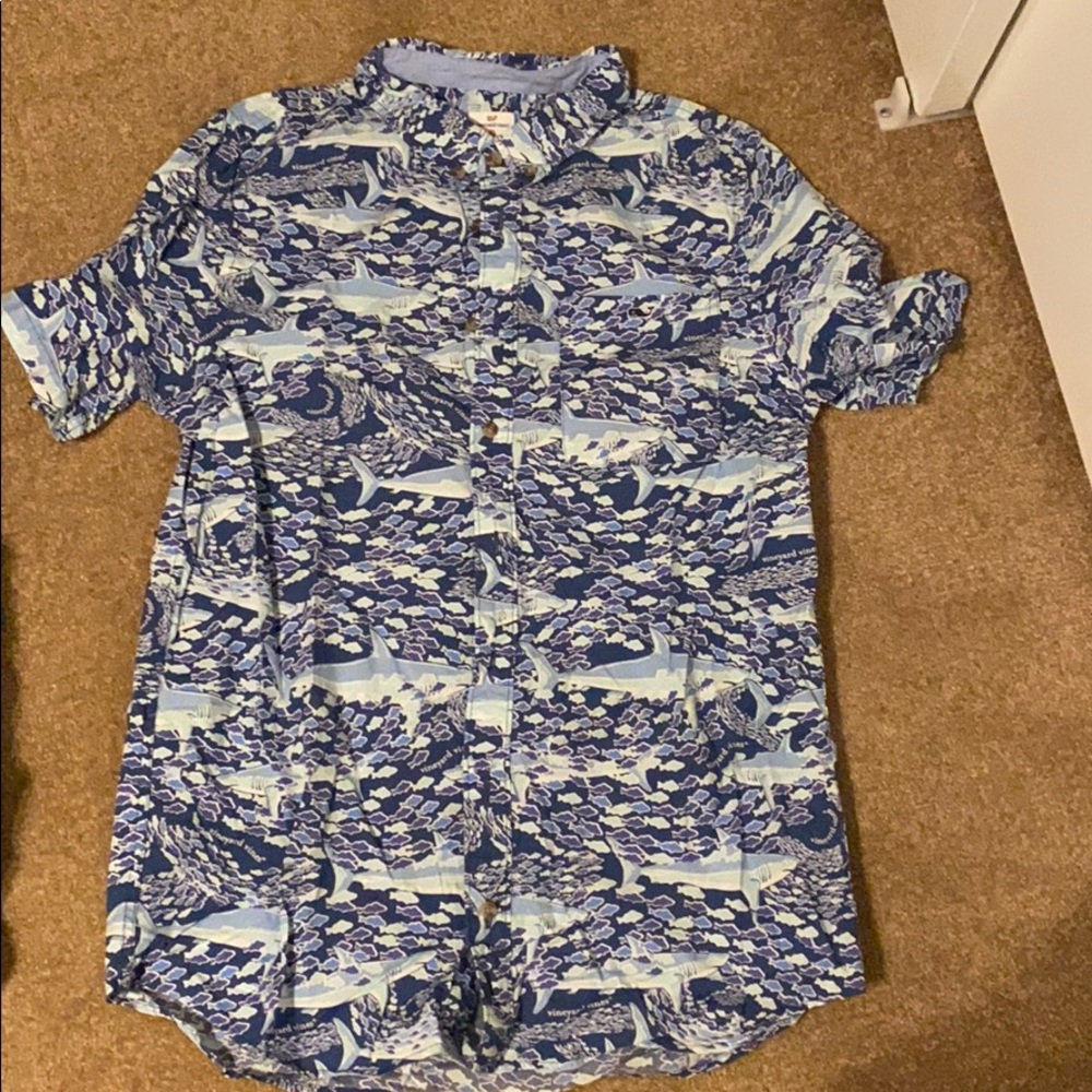 Vineyard Vines for Target Shark Button Down